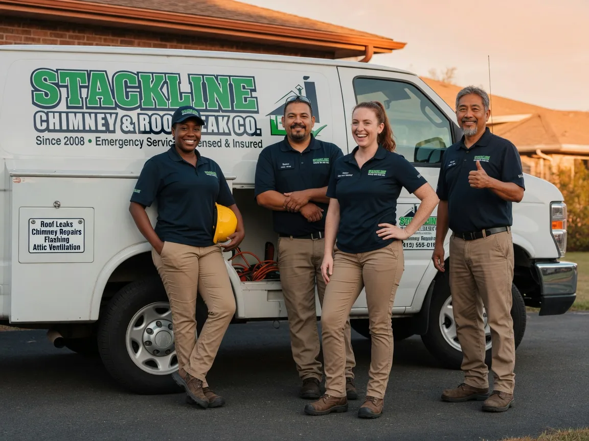 Chimney flashing repair company in Flat Rock, MI